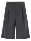 Pt Torino Techno Wool Bermuda Shorts Bermuda And Short In Grey