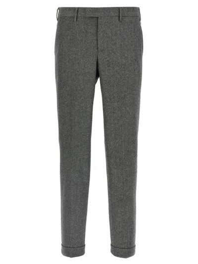 PT TORINO GREY WOOL PANTS