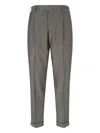 Pt Torino High-waisted Chino Pants With Tailored Detailing