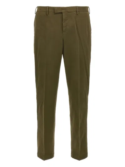 PT TORINO HOOK-ZIP FLAT-FRONT TROUSERS