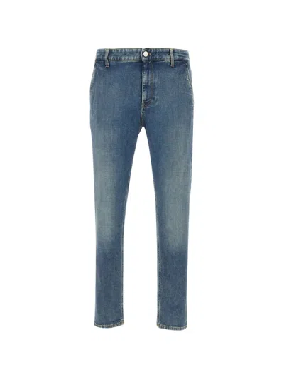 Pt Torino Indie Tapered Jeans In Blue