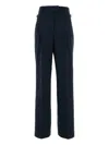 Pt Torino Wool Stretch Pant Isabel In Blue