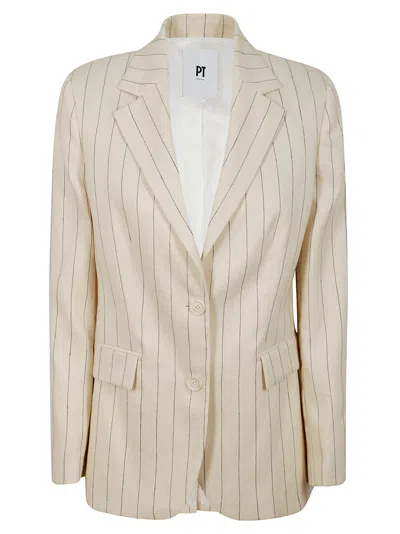 Pt Torino Jacket In White