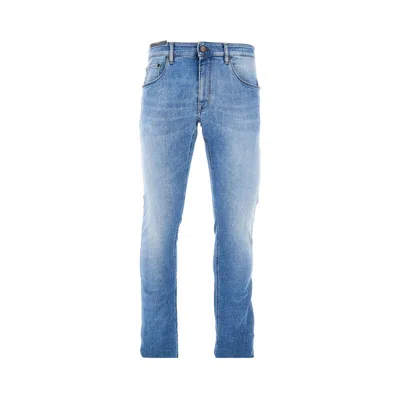 Pt Torino 'jazz' Five-pocket Jeans In Blue