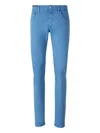 Pt Torino Straight Jazz Jeans In Blue