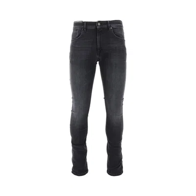 Pt Torino 'jazz' Stretch Denim Jeans In Black