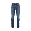 Pt Torino Belt Loop Jeans In Blue