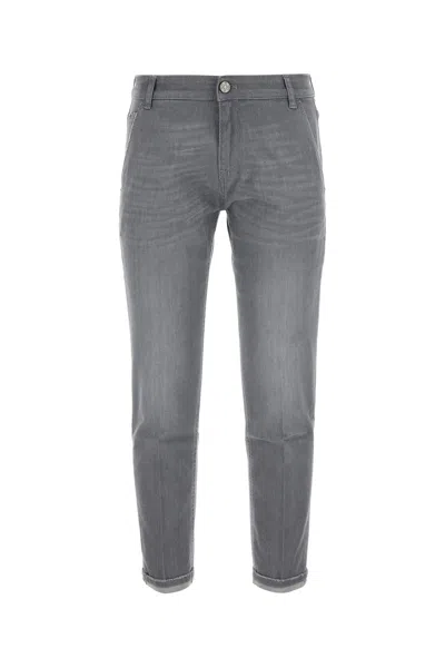 Pt Torino Jeans-33 Nd  Male In Gray