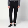 Pt Torino Logo Patch Slim Jeans In Black