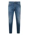 Pt Torino Blue Cotton Jeans In Blue