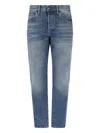 Pt Torino 5-pocket Straight-leg Jeans In Blue