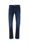 Pt Torino Stretch Denim Swing Jeans In Blue