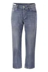 Pt Torino Rebel- Straight-leg Jeans In Blue