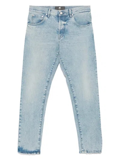 Pt Torino Regular Fit Denim Jeans In Blue
