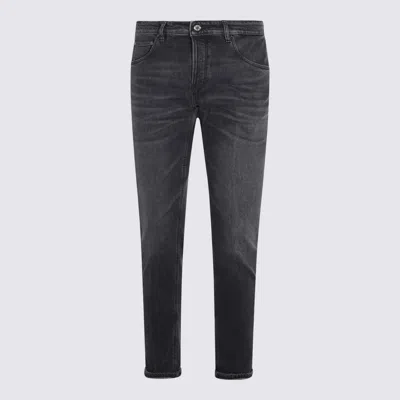 Pt Torino Straight Leg Trousers With Belt Loops In Black