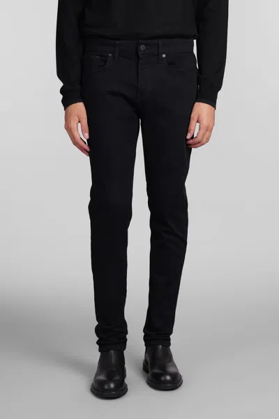Pt Torino Jeans In Black Cotton