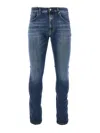 Pt Torino Belt Loop Jeans In Blue