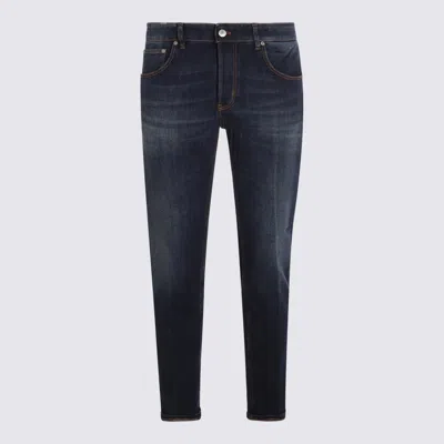 PT TORINO PT TORINO MID BLUE COTTON DENIM JEANS