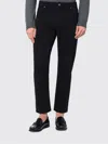 Pt Torino Logo Patch Slim Jeans In Black