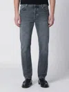 Pt Torino Belt Loop Jeans In Blue