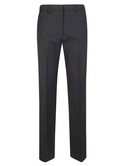 Pt Torino Jodie Tailored Straight-leg Pants In Black