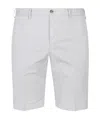 Pt Torino Knee-length Bermuda Shorts In White