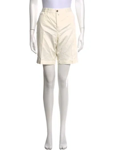 Pre-owned Pt Torino Knee-length Shorts W/ Tags In White