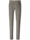 Pt Torino Leonardo Slim-fit Trousers In Grey