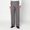 Pt Torino Light Brown Wool Pants With Pleats In Brown