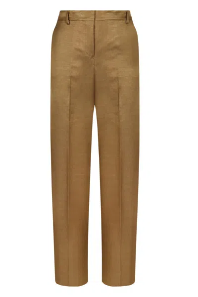 PT TORINO PT TORINO LINEN AND COTTON TROUSERS