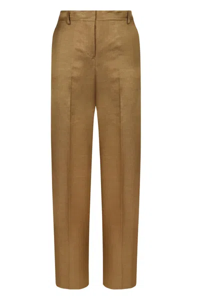 PT TORINO PT TORINO LINEN AND COTTON TROUSERS