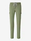 Pt Torino Cargo-pocket Tapered Trousers In Green