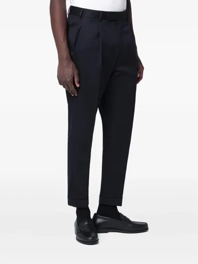 Pt Torino Slim-leg Tailored Pants In Blue