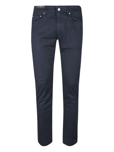 Pt Torino Logo-patch Jeans In Blue