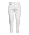 Pt Torino Carrot 2p Pleated Pants In White