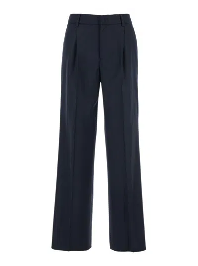 Pt Torino Lola Fine Cavallery Stretch Twill In Black