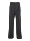 Pt Torino Lola Fine Cavallery Stretch Twill In Brown
