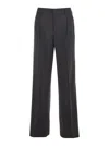 Pt Torino Lola Fine Cavallery Stretch Twill In Brown