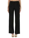 Pt Torino Lola Fine Cavallery Stretch Twill In Black