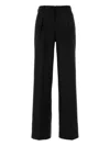 Pt Torino Belt Loop Belt Casual Pants In Black