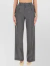 Pt Torino Lola Wide Leg Trousers With Front Pleats