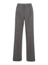 Pt Torino Lola Wool And Cashmere Flanel Fabcy In Gray