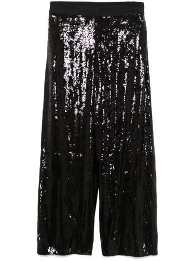 Pt Torino Lorenza Trousers In Black