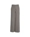 Pt Torino Lorenza' Wool Trousers In Gray