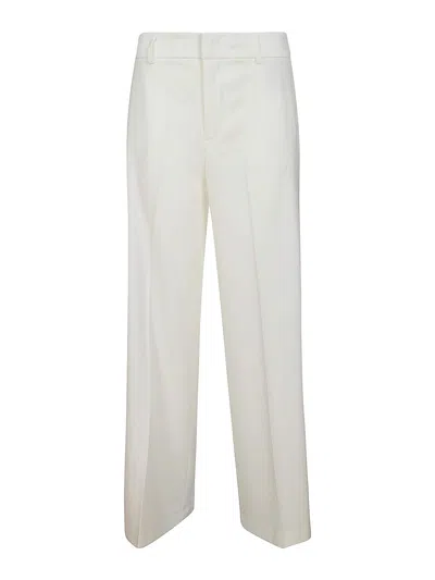 Pt Torino Lorenzo Casual Trousers In White