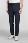 Pt Torino Ma27 Pants In Blue Wool In Blue