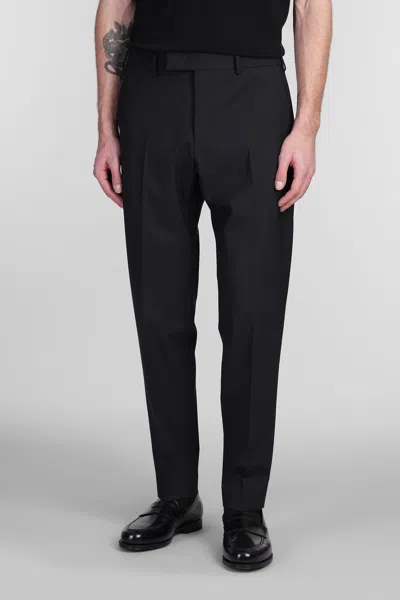 Pt Torino Ma27 Pants In Black Wool
