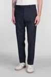 Pt Torino Ma27 Pants In Blue Wool In Blue