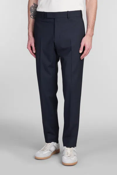 Pt Torino Ma27 Pants In Blue Wool