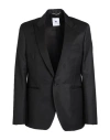 Pt Torino Man Blazer Black Size 40 Wool, Polyester In Black